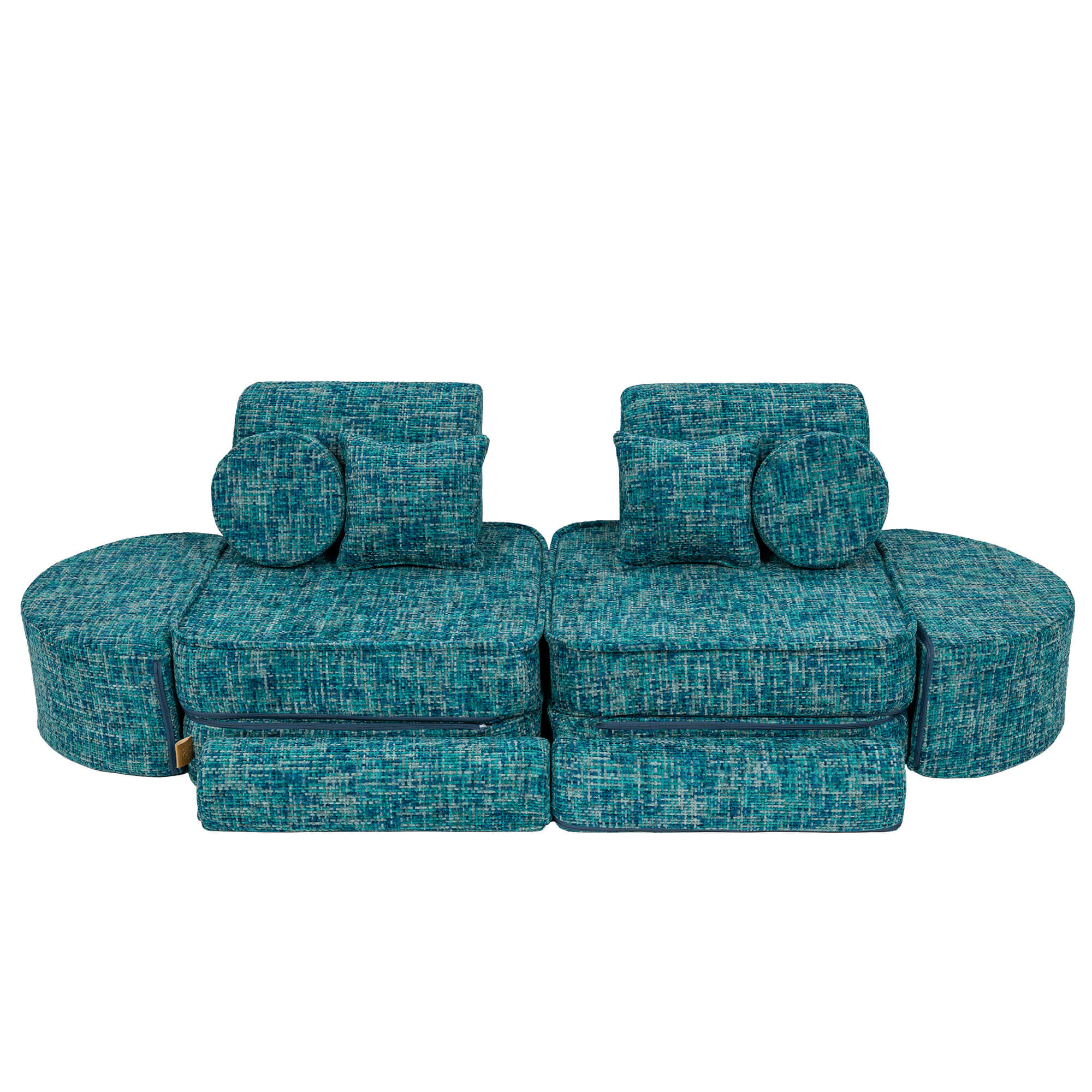 Meowbaby Tangle Pocket Sofa Max Lagoon Blue