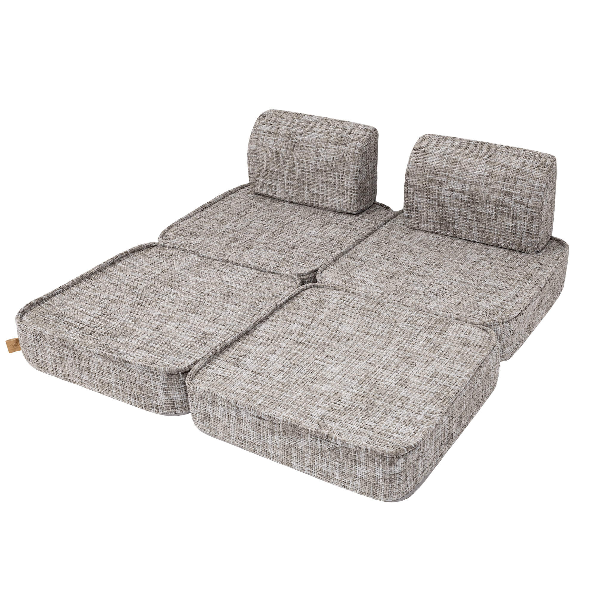 Meowbaby Tangle Pocket Sofa Basic Moon Grey