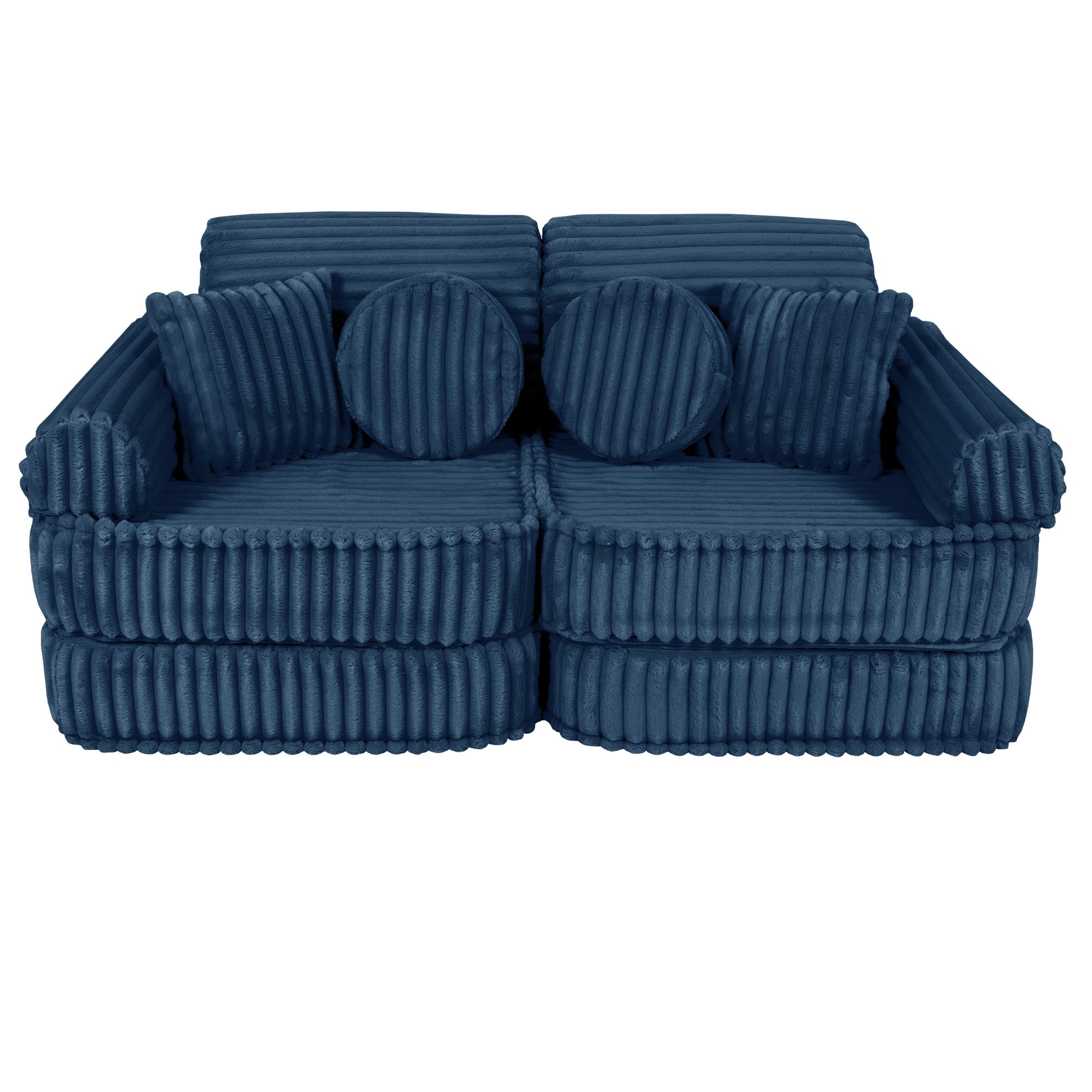 Meowbaby Churros Pocket Sofa Plus Midnight Blue