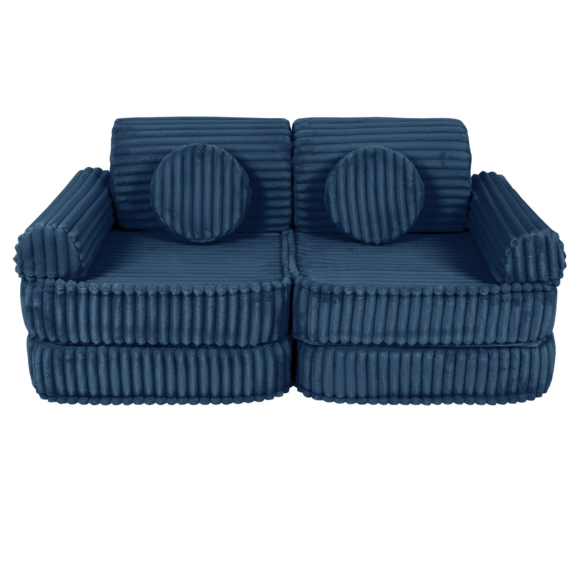Meowbaby Churros Pocket Sofa Plus Midnight Blue