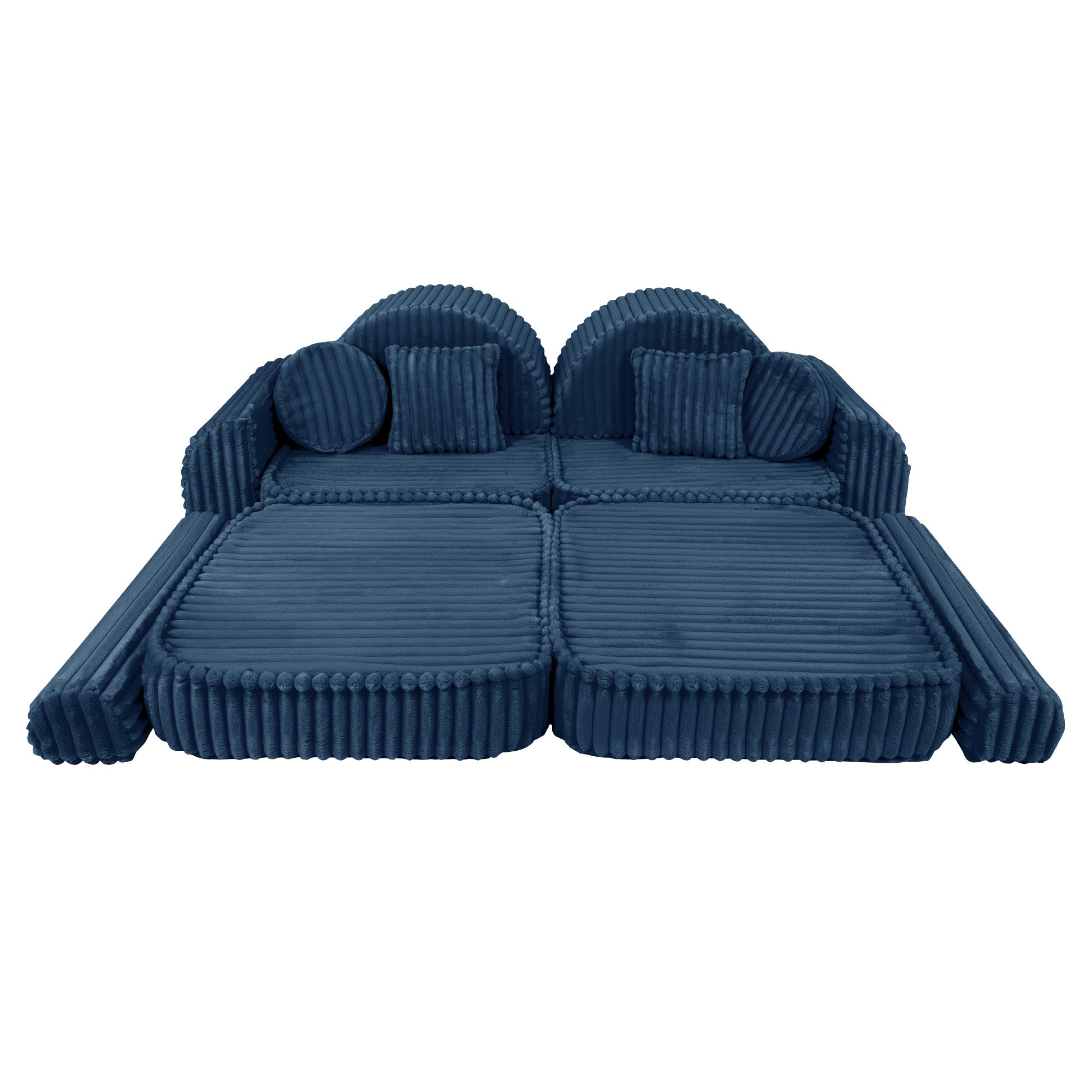 Meowbaby Churros Pocket Sofa Max Midnight Blue