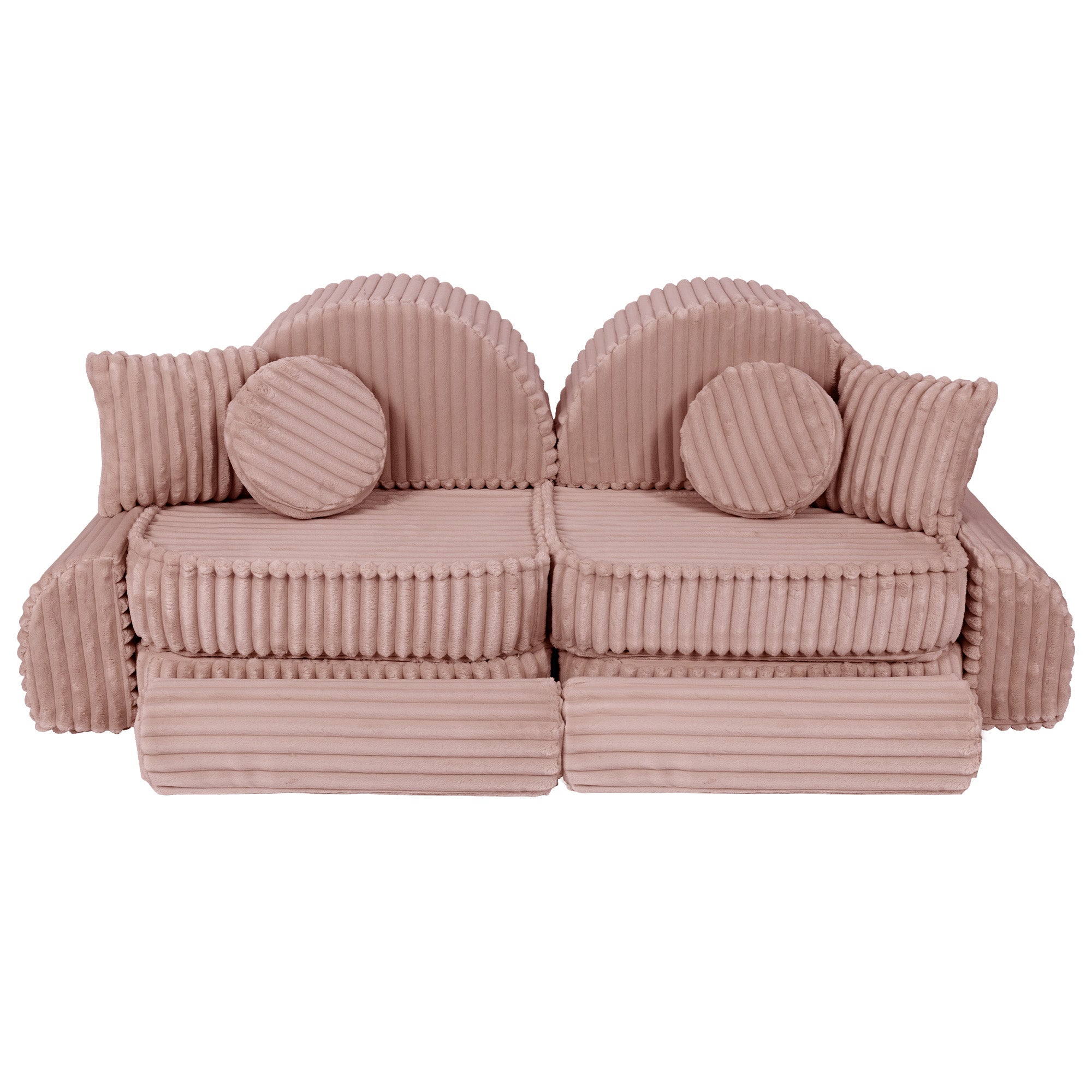 Meowbaby Churros Pocket Sofa Max Ruby Chocolate Pink