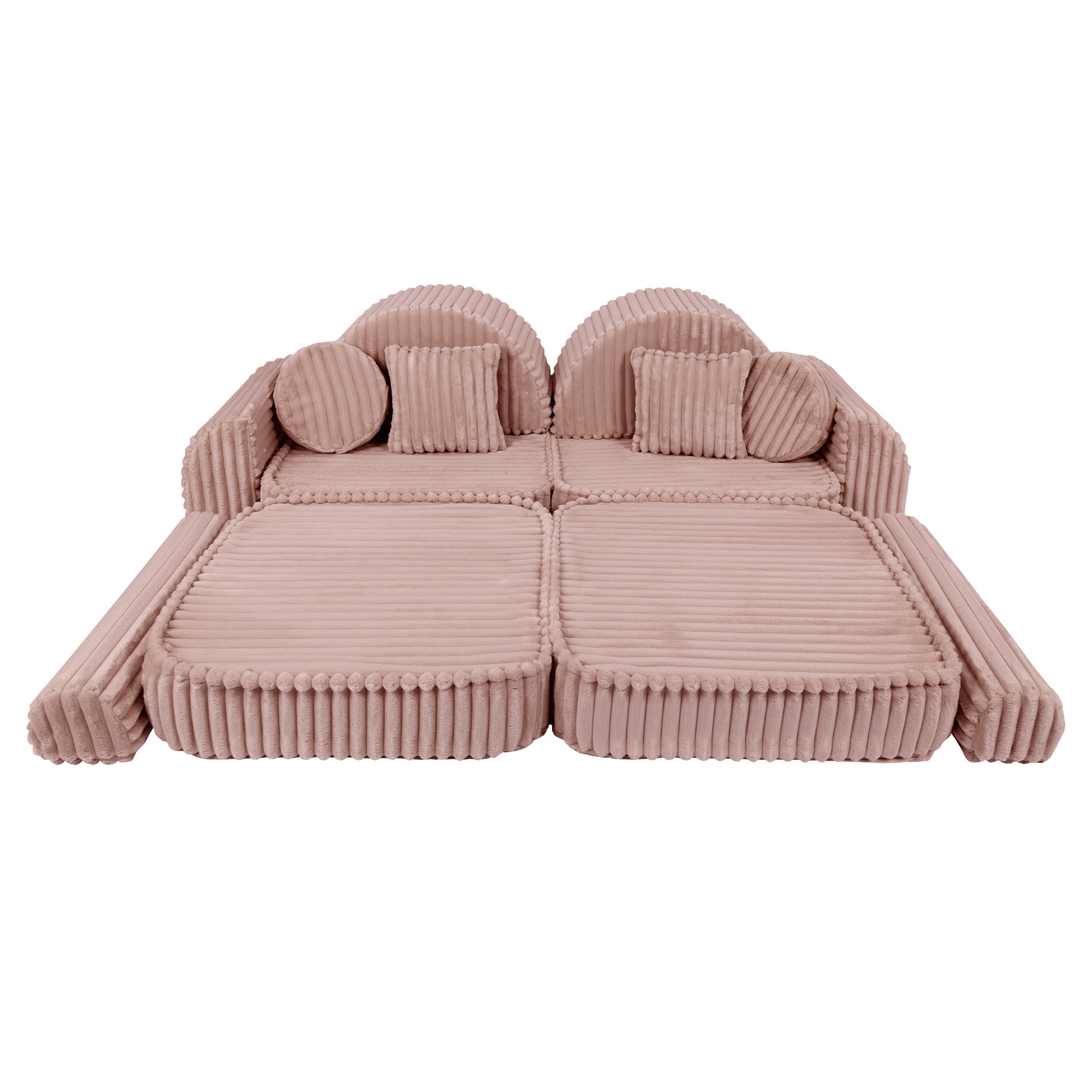 Meowbaby Churros Pocket Sofa Max Ruby Chocolate Pink