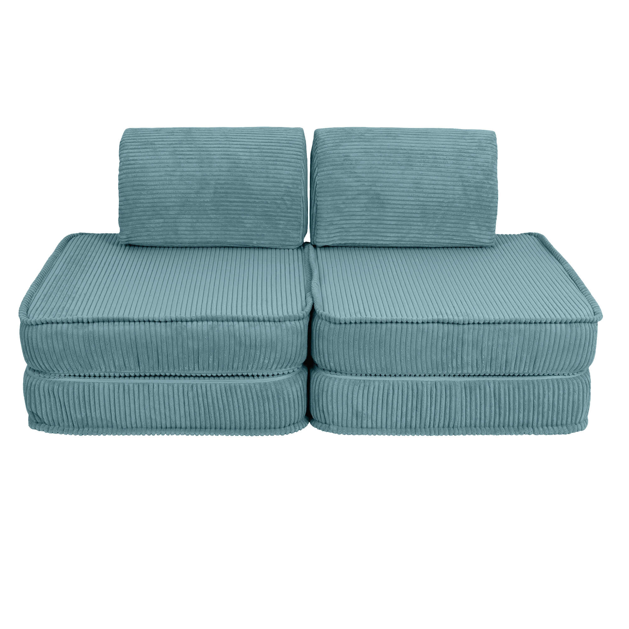 Sofa estetică Basic – Canapea extensibilă modulară pentru copii | 4 piese