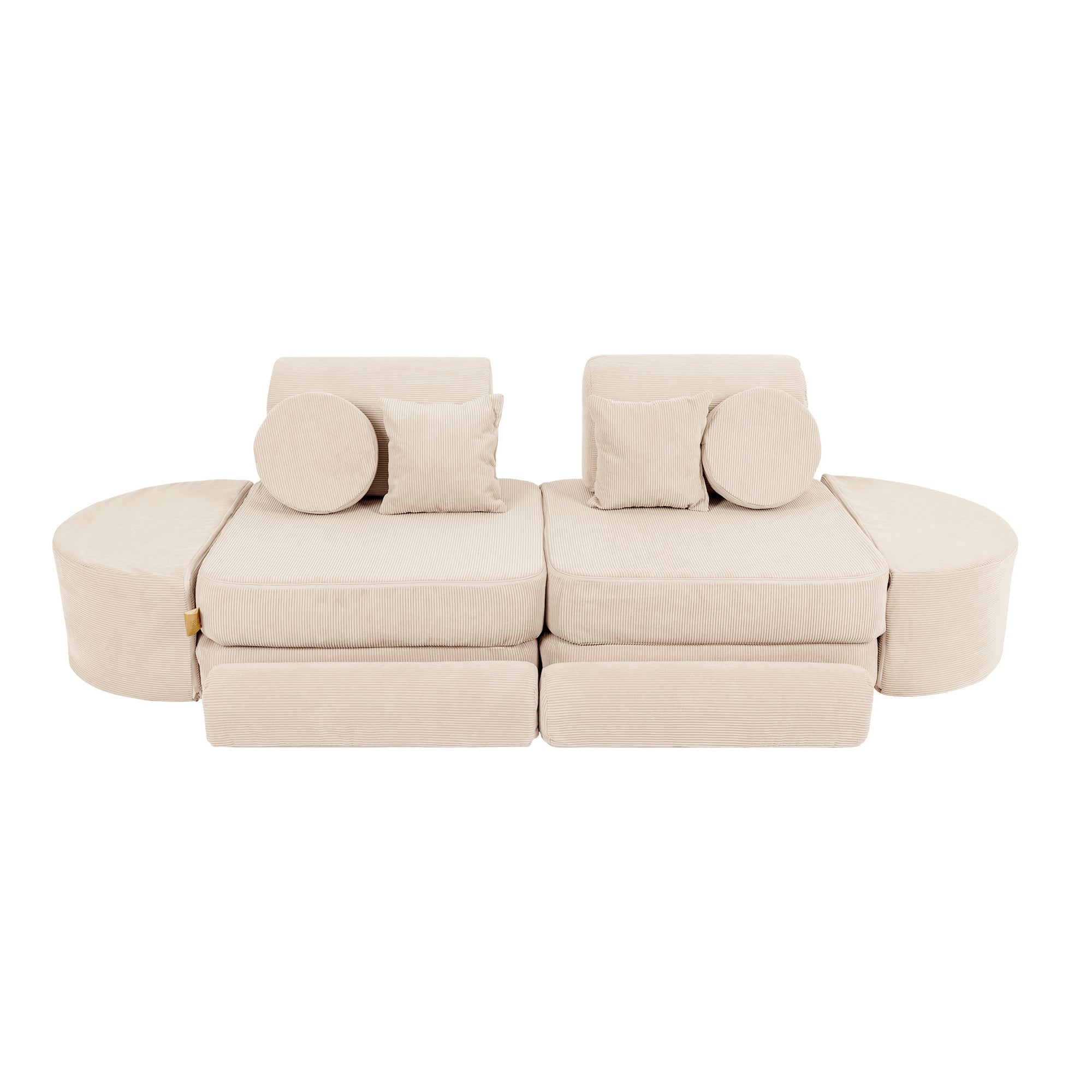 MeowBaby Slimcord Play Sofa Max – Canapea extensibilă modulară pentru copii | 12 piese