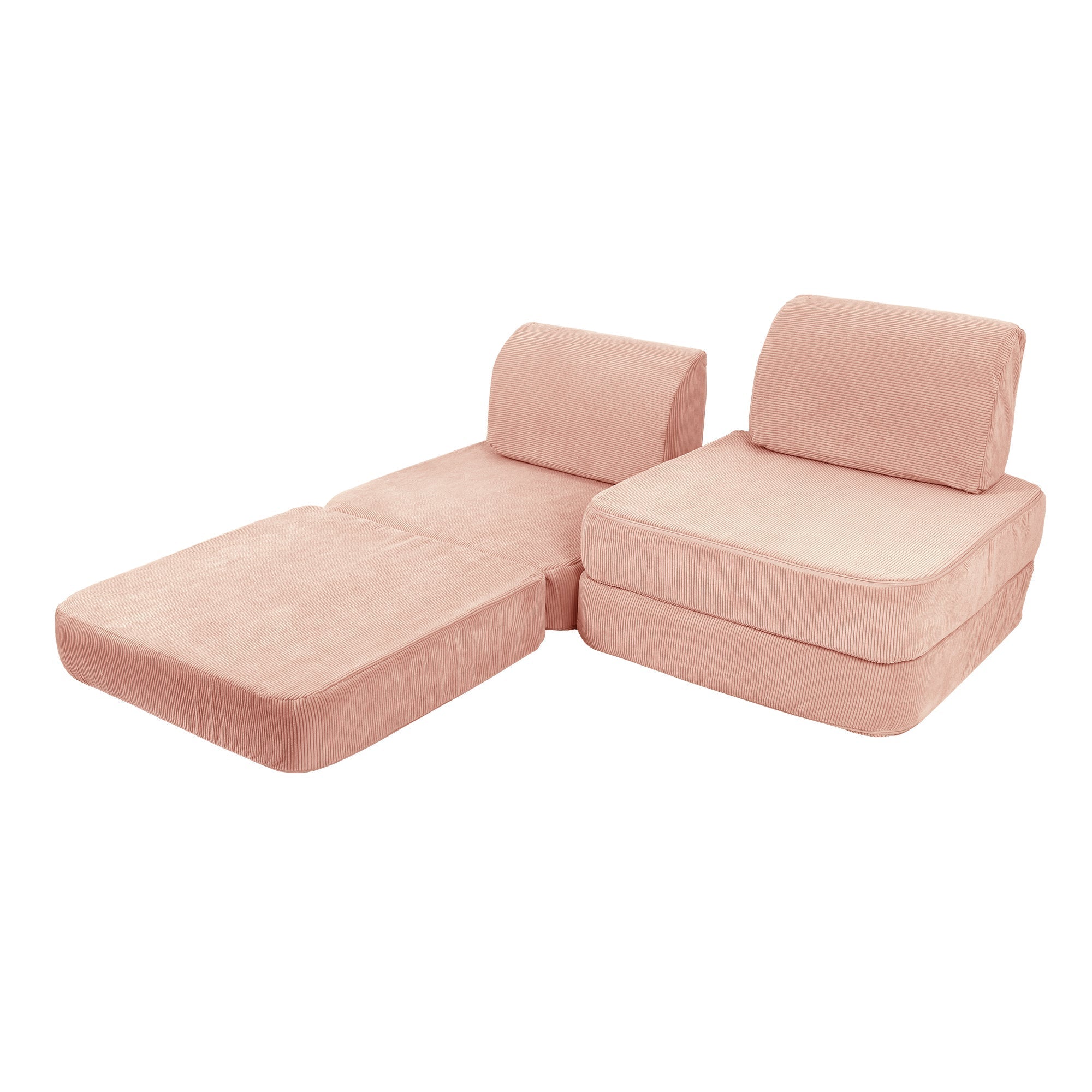 Slimcord Sofa Basic – Canapea extensibilă modulară pentru copii | 4 piese