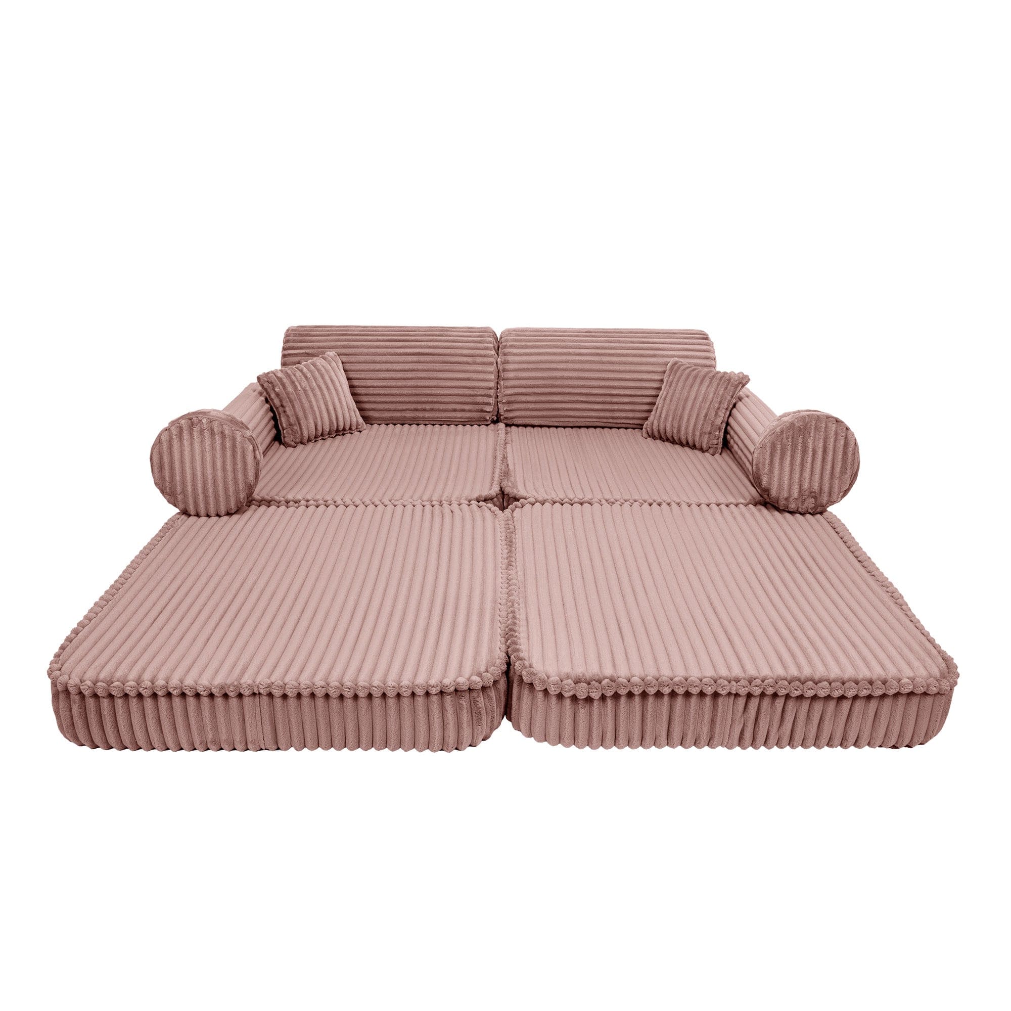 Meowbaby Kids Play Sofa - Modular Play Couch | 10 Pieces | Churros