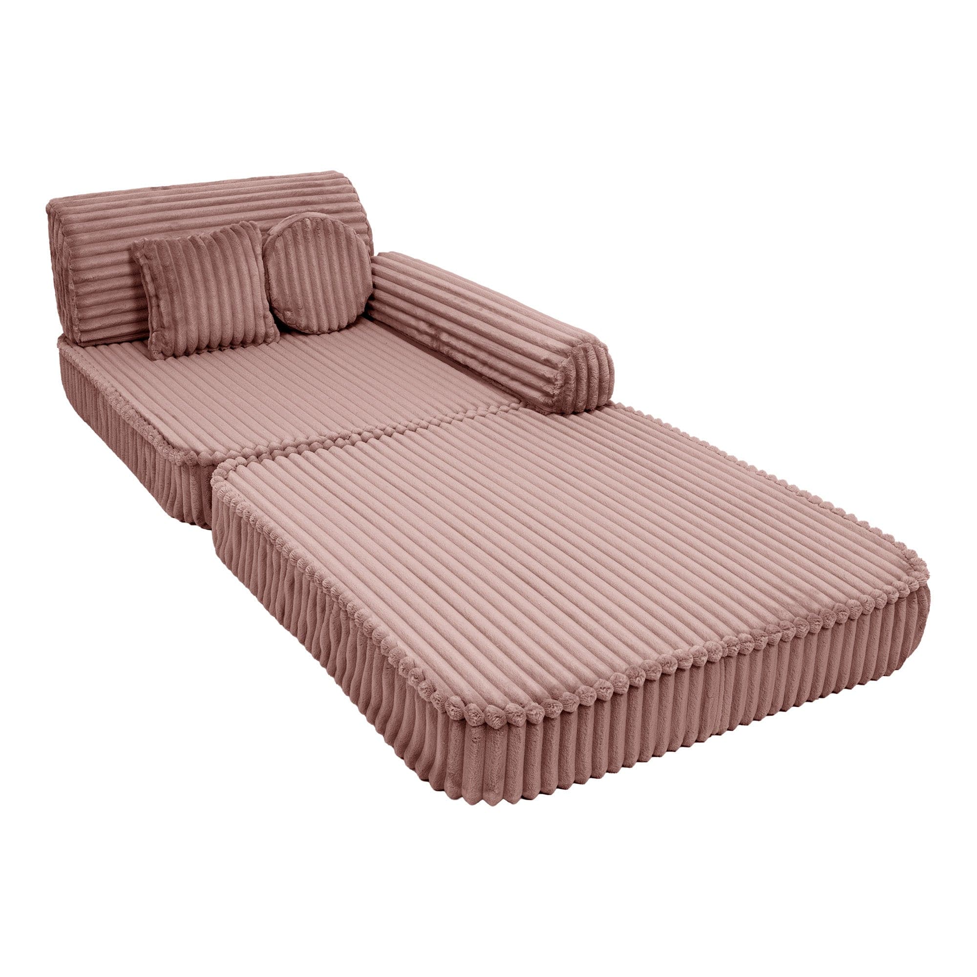 Meowbaby Kids Play Sofa - Modular Play Couch | 10 Pieces | Churros