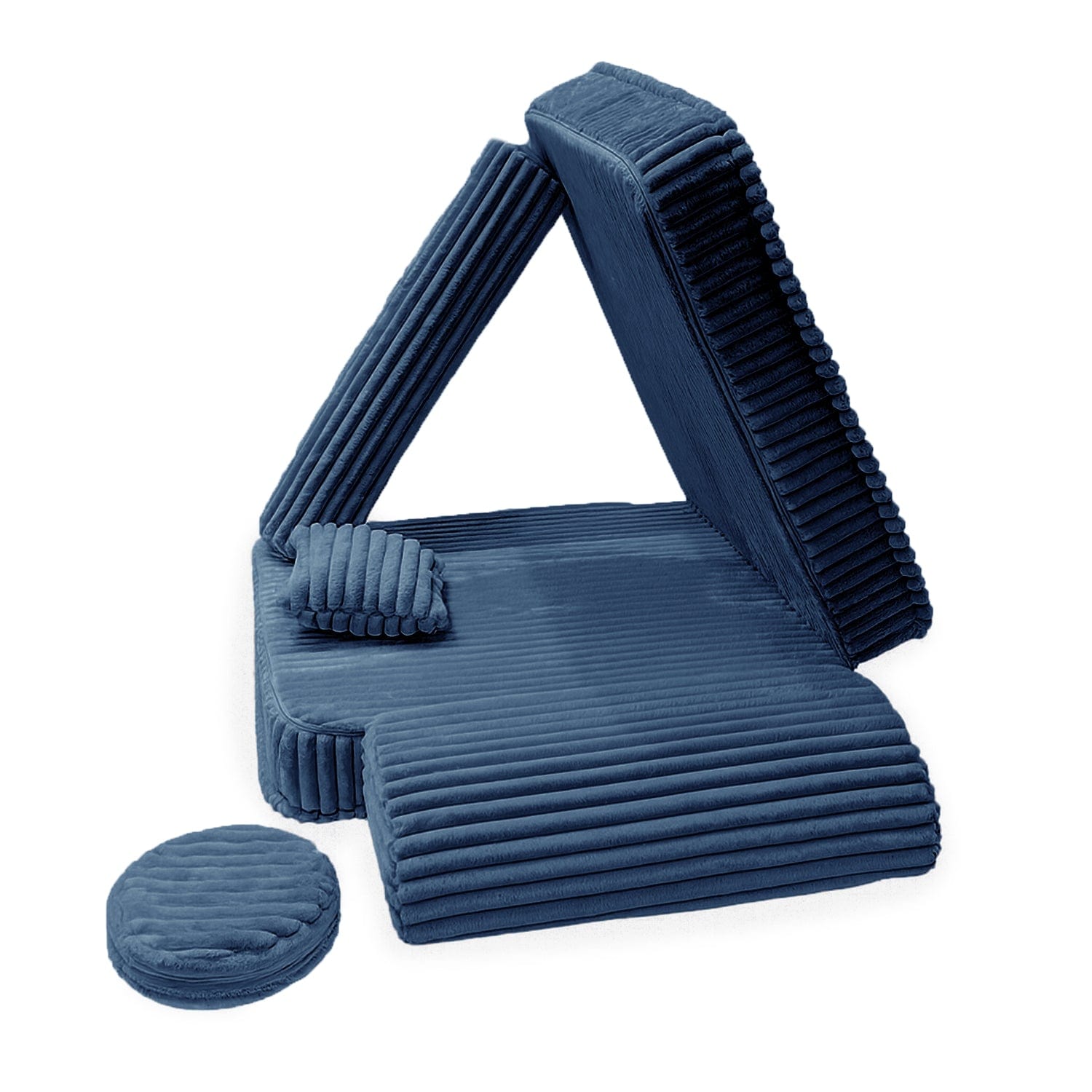 Meowbaby Modular Chair for Kids – 5 Pieces | Churros | 80cm 