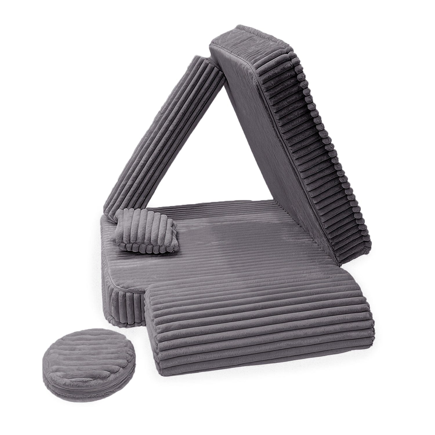 Meowbaby Modular Chair for Kids – 5 Pieces | Churros | 80cm 