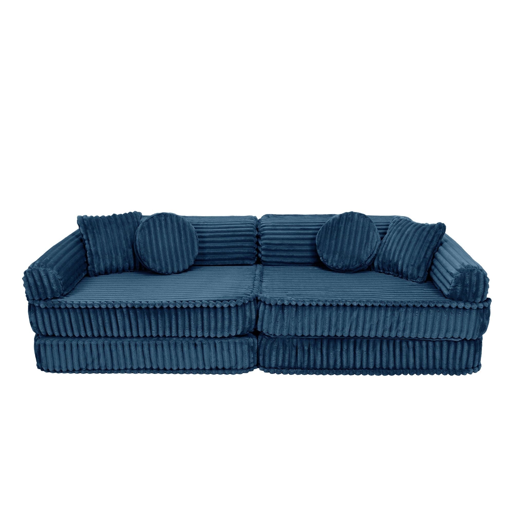 Meowbaby Kids Play Sofa - Modular Play Couch | 10 Pieces | Churros