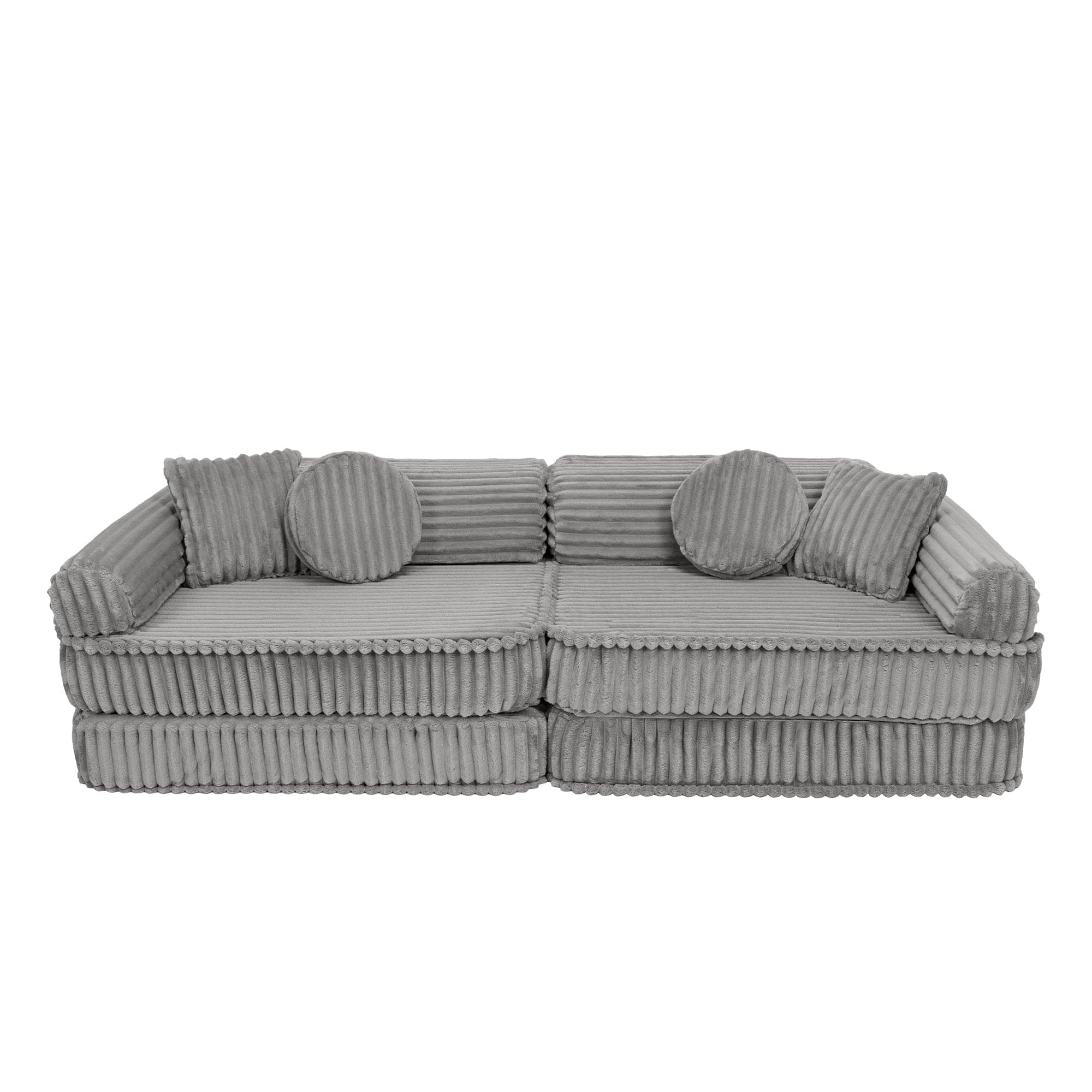 Meowbaby Kids Play Sofa - Modular Play Couch | 10 Pieces | Churros