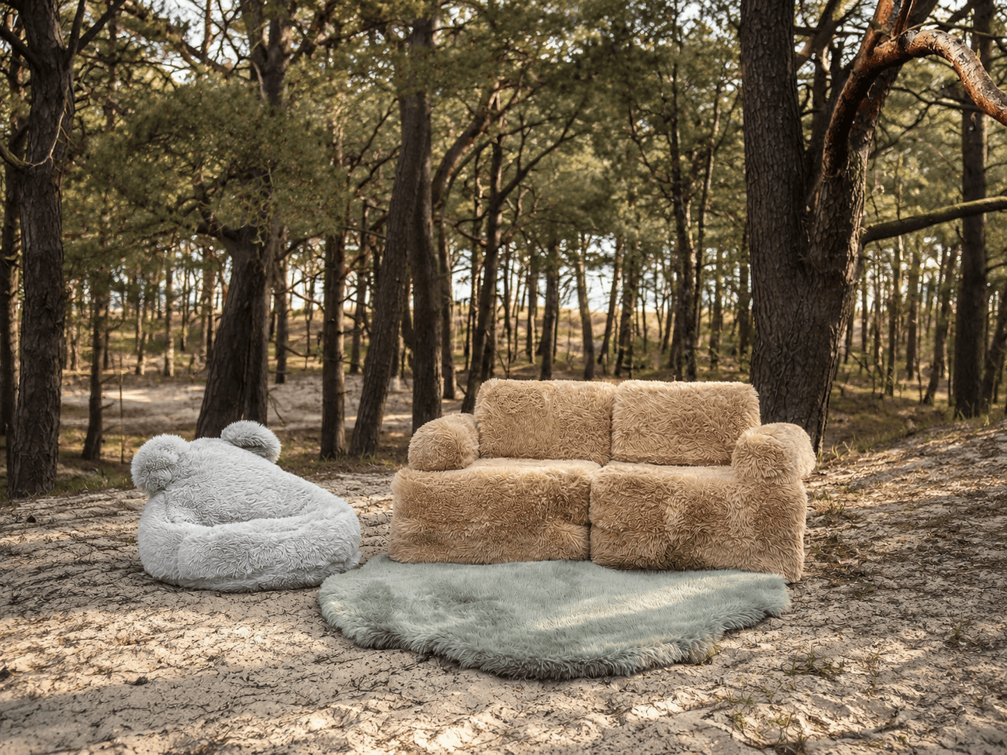 Meowbaby Kids’ Bean Bag Teddy | Mammoth
