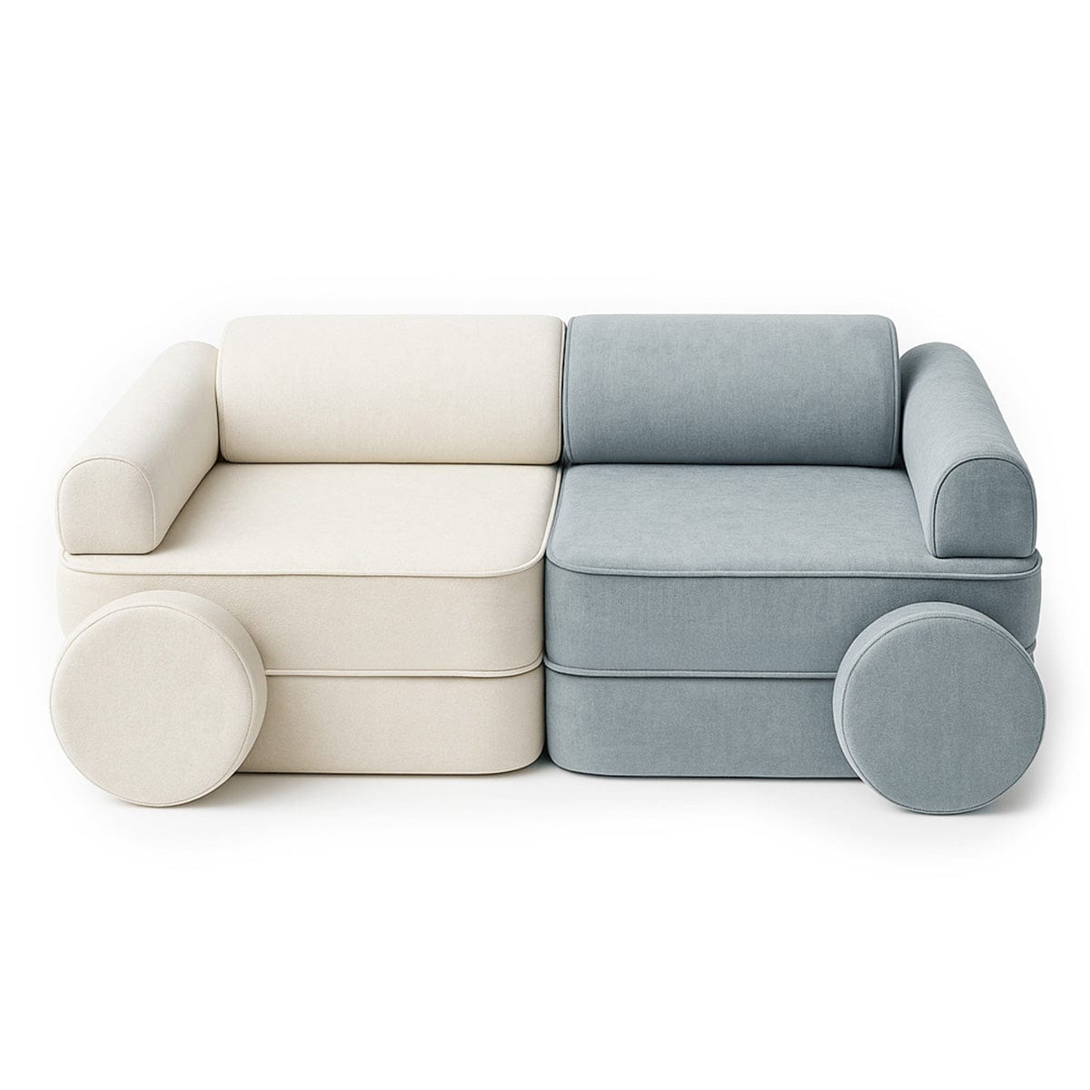 Meowbaby Modular Kids Sofa Plus – 8 Pieces | Mellow 
