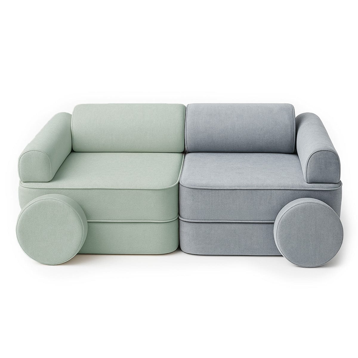 Meowbaby Modular Kids Sofa Plus – 8 Pieces | Mellow 