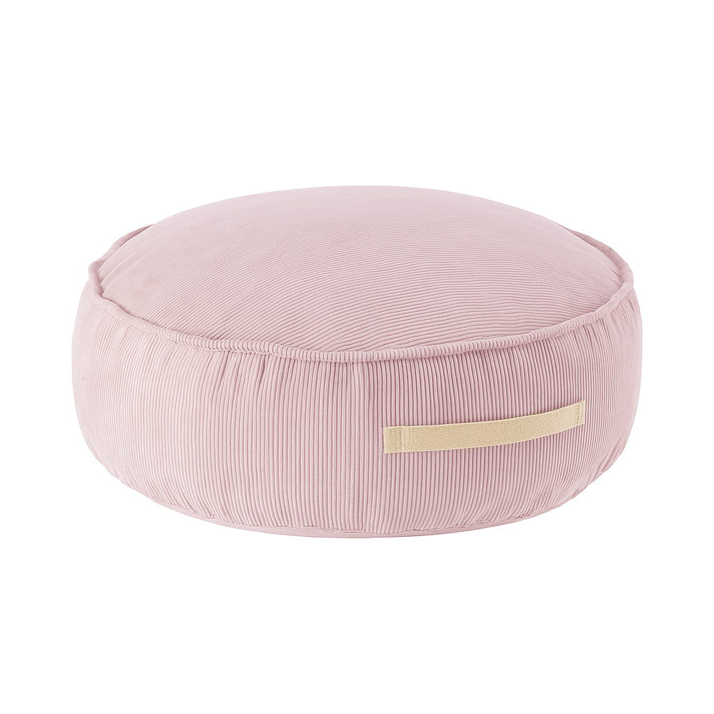 Puf rotund subțire cu cord subțire