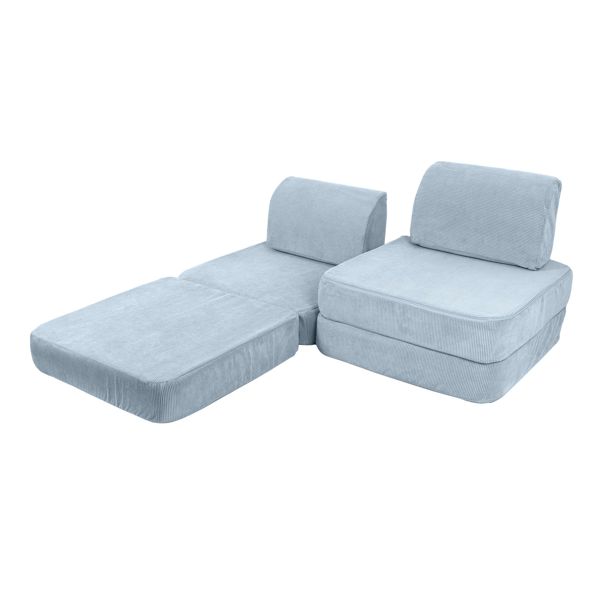 Slimcord Sofa Basic – Canapea extensibilă modulară pentru copii | 4 piese